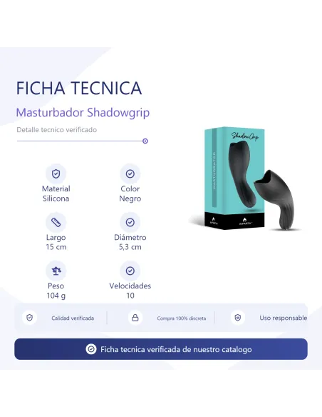 Masturbator shadowgrip | Infarta toys | Masturbadores
