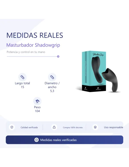 Masturbator shadowgrip | Infarta toys | Masturbadores