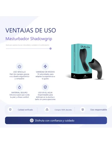 Masturbator shadowgrip | Infarta toys | Masturbadores