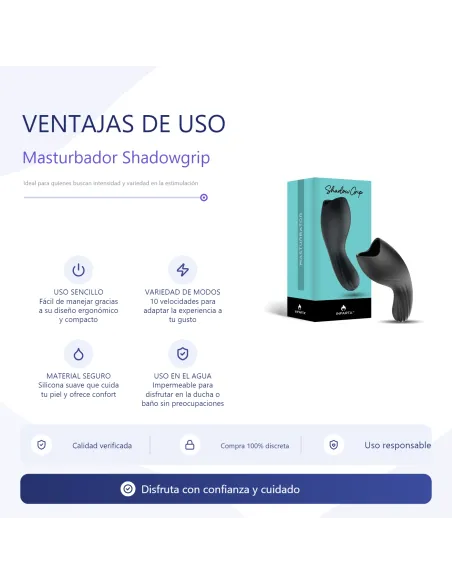 Masturbator shadowgrip | Infarta toys | Masturbadores