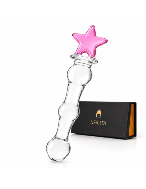 Glass dildo galaxy wand | Infarta toys | Dildos macizos