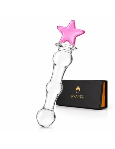 Glass dildo galaxy wand | Infarta toys | Dildos macizos