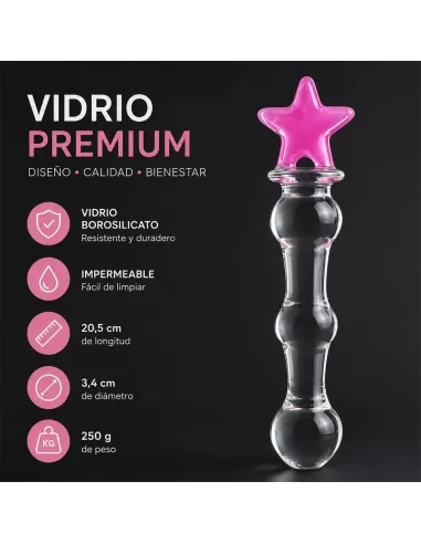 Glass dildo galaxy wand | Infarta toys | Dildos macizos