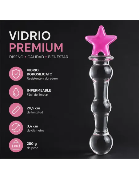 Glass dildo galaxy wand | Infarta toys | Dildos macizos