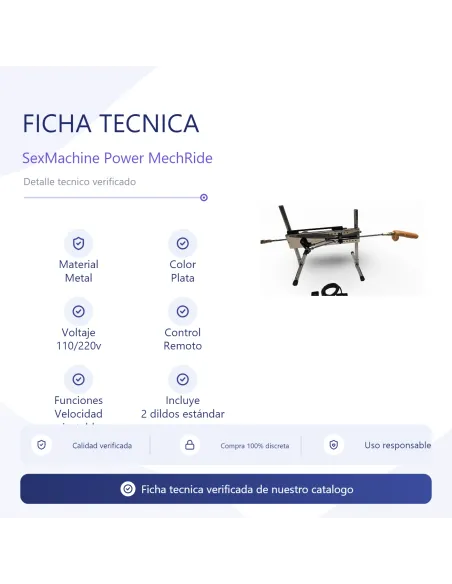 Sexmachine power mechride | Infarta toys | Sexmachine