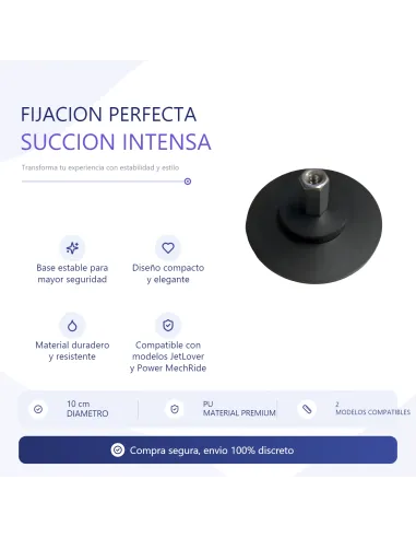 Nylon suction cup accessory for sex machine / jetlover and power mechride compatible | Infarta toys | Sexmachine