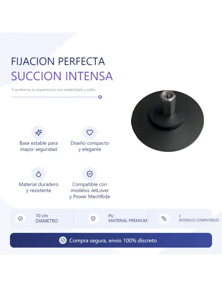 Nylon suction cup accessory for sex machine / jetlover and power mechride compatible | Infarta toys | Sexmachine