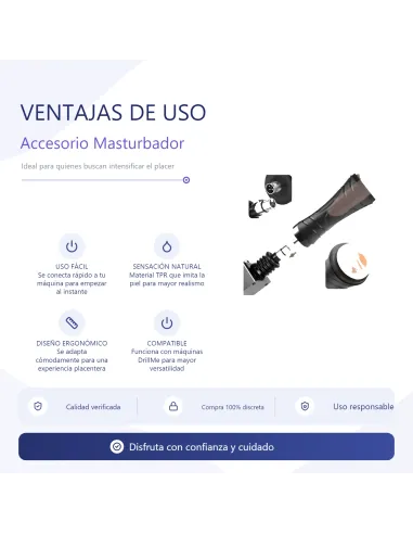 Masturbator accessory for sex machine / drillme compatible | Infarta toys | Sexmachine