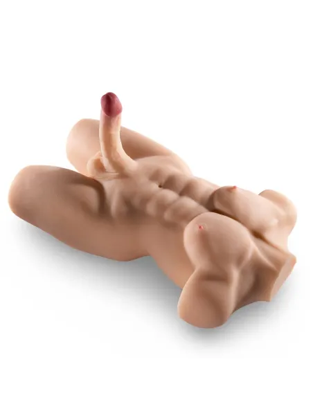 Hérculex – torso realista de gran pene y cola + balita de regalo | Infarta toys | Torsos