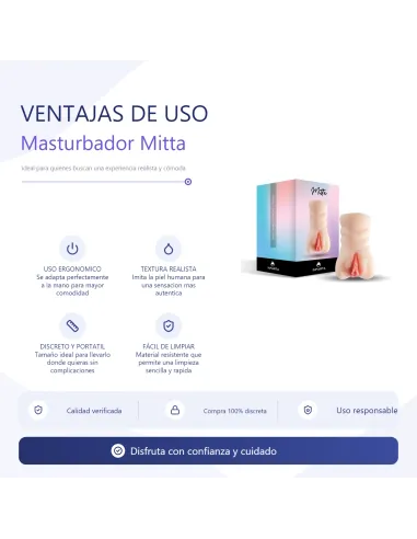 Masturbator mitta – realistic pocket pussy | Infarta toys | Masturbadores