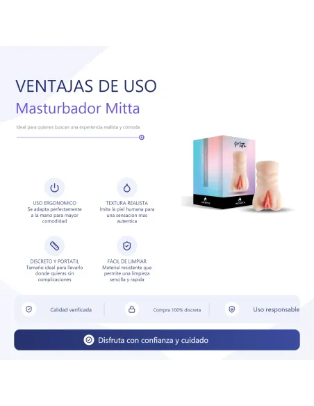 Masturbator mitta – realistic pocket pussy | Infarta toys | Masturbadores