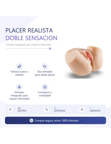 Masturbator swella - pussy & ass sinna with vibrator | Infarta toys | Masturbadores