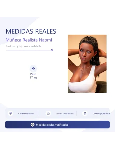 Muñeca real sexdoll naomi 159cm 37kg | Infarta toys | Muñecas realdoll