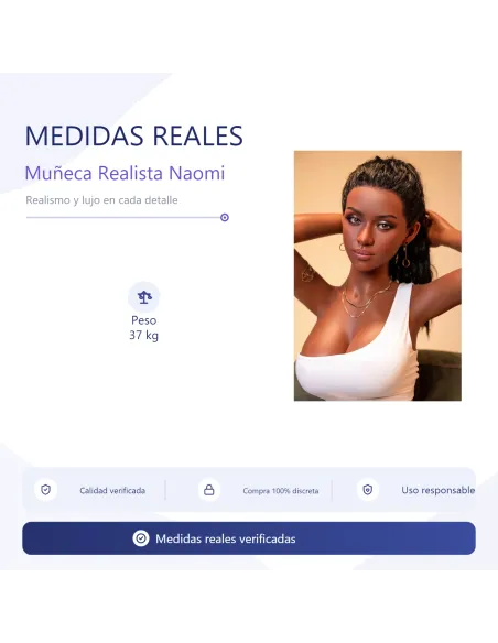 Muñeca real sexdoll naomi 159cm 37kg | Infarta toys | Muñecas realdoll