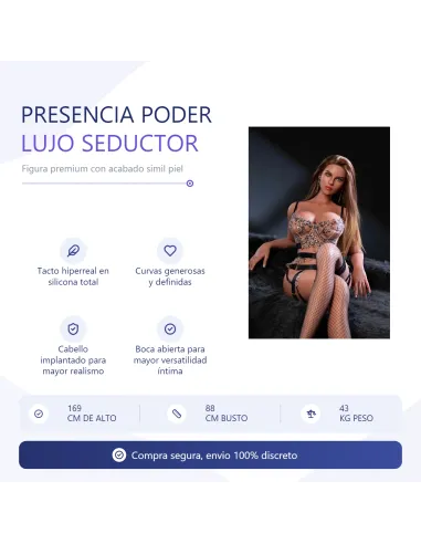 Muñeca real sexual sexdoll ivanna 169cm 43kg | Infarta toys | Torsos