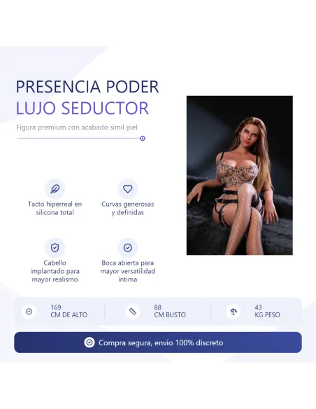 Muñeca real sexual sexdoll ivanna 169cm 43kg | Infarta toys | Torsos