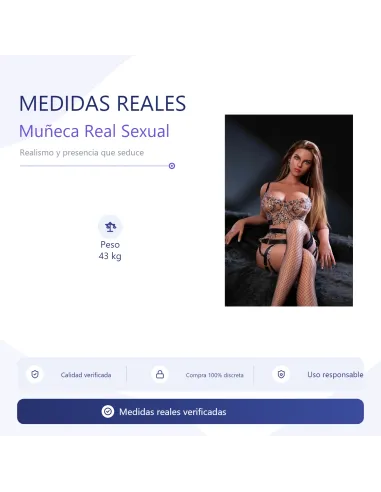Muñeca real sexual sexdoll ivanna 169cm 43kg | Infarta toys | Torsos