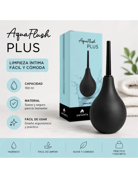 Anal douche 160ml aquaflush | Infarta toys | Limpiadores