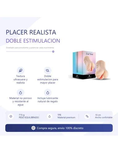 Masturbator - dual play - dp-touch | Infarta toys | Masturbadores