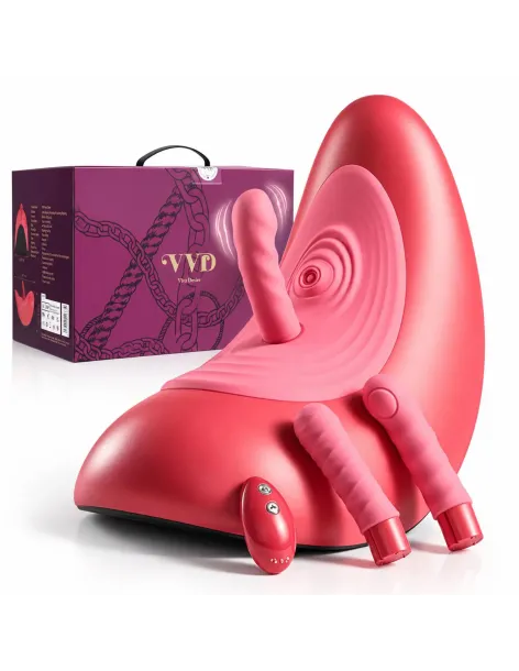 Silla sexual con vibrador control remoto | Vvd | Vibradores