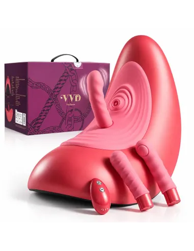Silla sexual con vibrador control remoto | Vvd | Vibradores