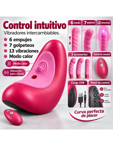 Silla sexual con vibrador control remoto | Vvd | Vibradores