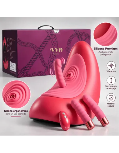 Silla sexual con vibrador control remoto | Vvd | Vibradores