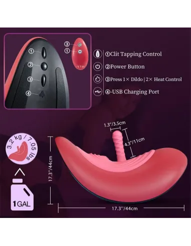 Silla sexual con vibrador control remoto | Vvd | Vibradores
