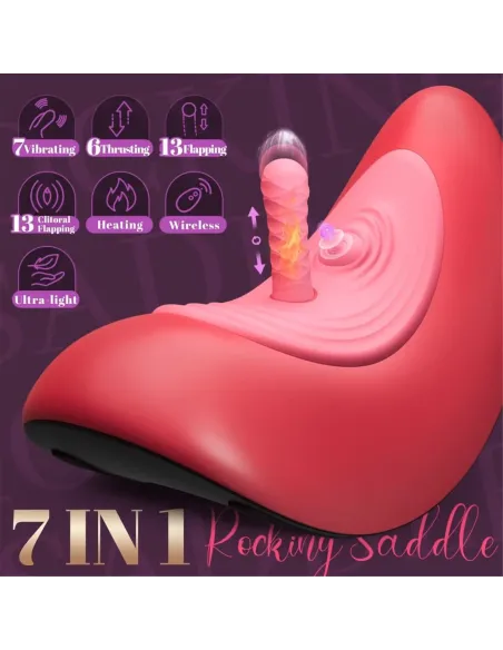 Silla sexual con vibrador control remoto | Vvd | Vibradores