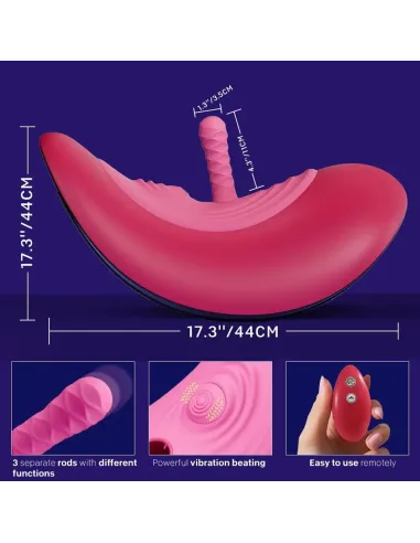 Silla sexual con vibrador control remoto | Vvd | Vibradores