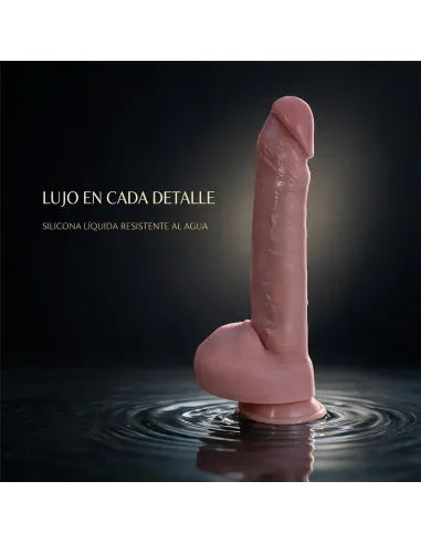 Consolador realista signature 01 de silicona líquida con ventosa 15,5 cm | Infarta toys | Dildos macizos