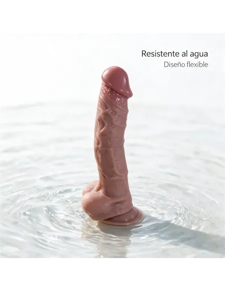 Consolador realista xl signature 07 de silicona líquida con ventosa 24,5 cm | Infarta toys | Dildos macizos