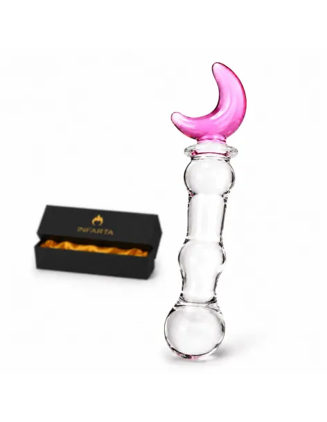 Glass dildo mystic moon | Infarta toys | Vidrio