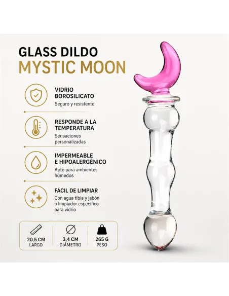Glass dildo mystic moon | Infarta toys | Vidrio