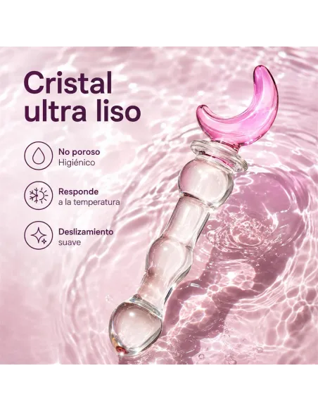 Glass dildo mystic moon | Infarta toys | Vidrio