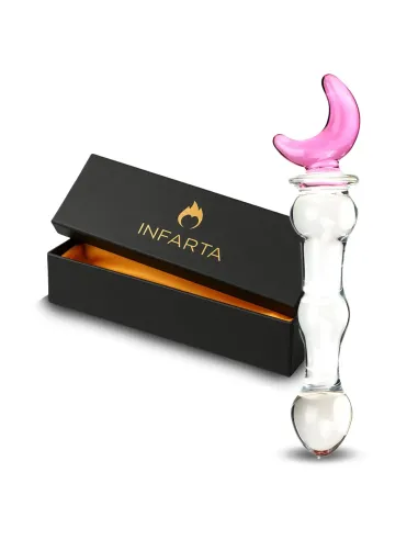 Glass dildo mystic moon | Infarta toys | Vidrio