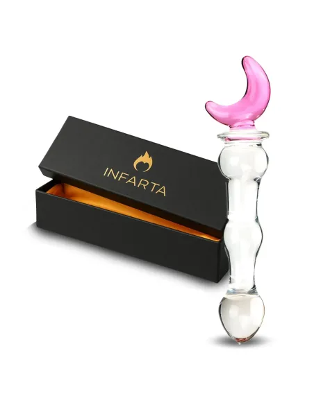 Glass dildo mystic moon | Infarta toys | Vidrio