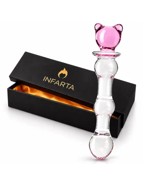 Glass dildo majestic glow | Infarta toys | Vidrio