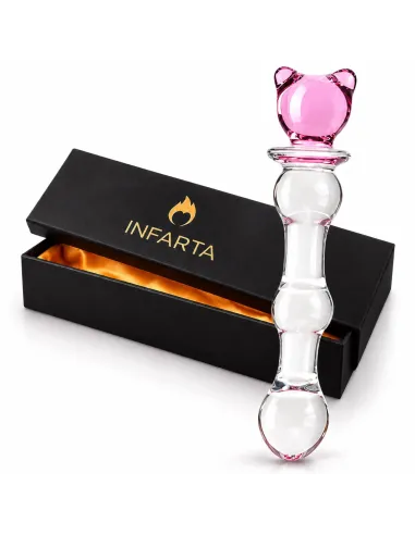 Glass dildo majestic glow | Infarta toys | Vidrio