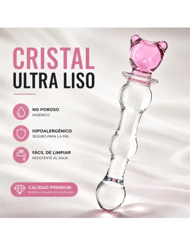 Glass dildo majestic glow | Infarta toys | Vidrio