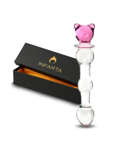 Glass dildo majestic glow | Infarta toys | Vidrio
