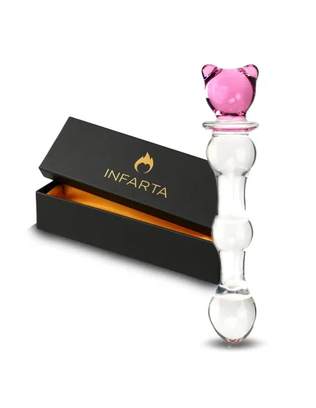 Glass dildo majestic glow | Infarta toys | Vidrio