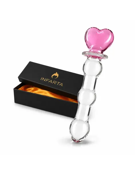 Glass dildo crystalover | Infarta toys | Vidrio