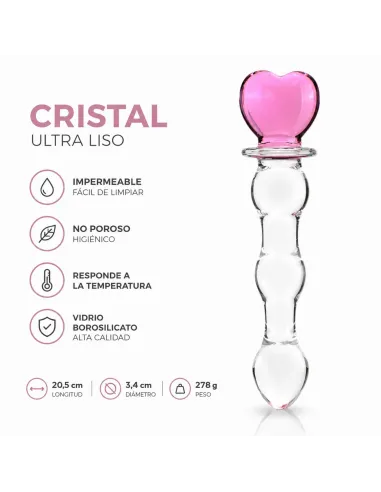 Glass dildo crystalover | Infarta toys | Vidrio