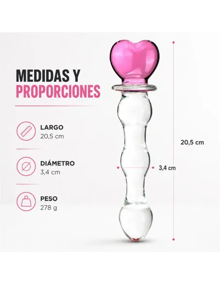 Glass dildo crystalover | Infarta toys | Vidrio