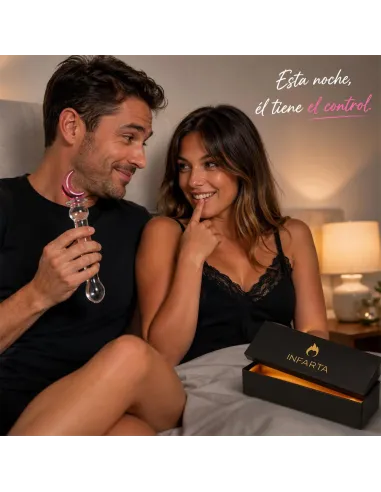 Glass dildo eclipse | Infarta toys | Vidrio