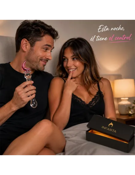 Glass dildo eclipse | Infarta toys | Vidrio