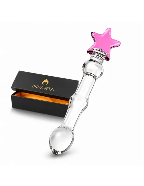 Glass dildo stellar touch | Infarta toys | Vidrio