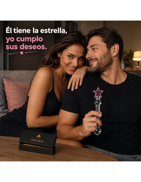 Glass dildo stellar touch | Infarta toys | Vidrio