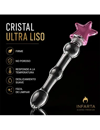 Glass dildo stellar touch | Infarta toys | Vidrio